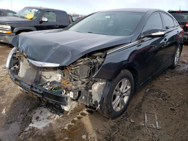 HYUNDAI SONATA GLS 2014 with VIN 5NPEB4AC2EH854689 - Photo from auction
