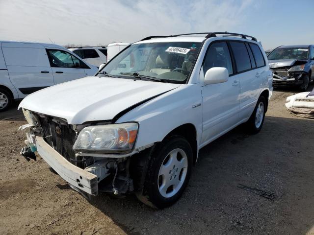 TOYOTA HIGHLANDER 2005 with VIN JTEEP21A250109969 - Photo from auction