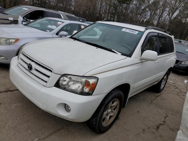 TOYOTA HIGHLANDER 2007 with VIN JTEGD21A570163450 - Photo from auction