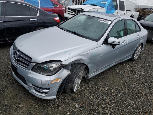 MERCEDES-BENZ C 250 2014 with VIN WDDGF4HB8EA965092 - Photo from auction