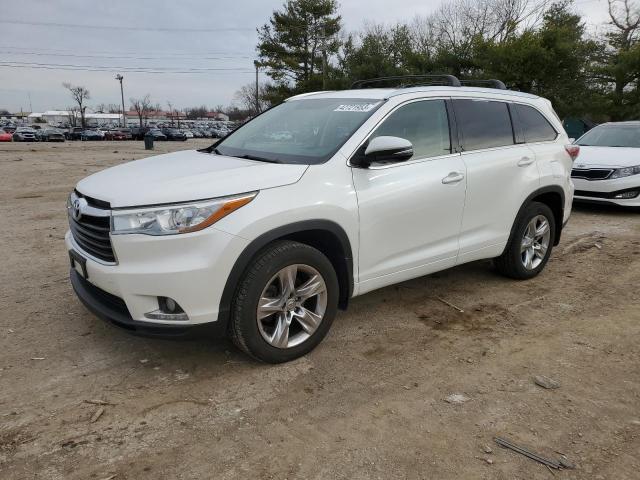 TOYOTA HIGHLANDER 2015 with VIN 5TDDKRFH8FS102472 - Photo from auction