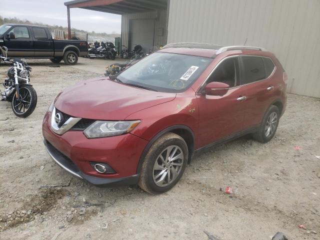 NISSAN ROGUE S 2015 with VIN 5N1AT2MV5FC780268 - Photo from auction