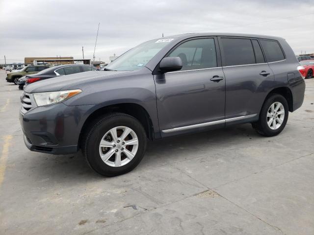 TOYOTA HIGHLANDER 2011 with VIN 5TDZA3EH1BS014705 - Photo from auction