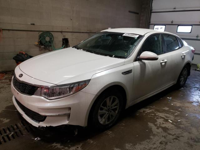 KIA OPTIMA LX 2018 with VIN KNAGT4L33J5232936 - Photo from auction