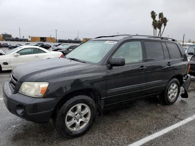 TOYOTA HIGHLANDER 2006 with VIN JTEGP21A860110537 - Photo from auction