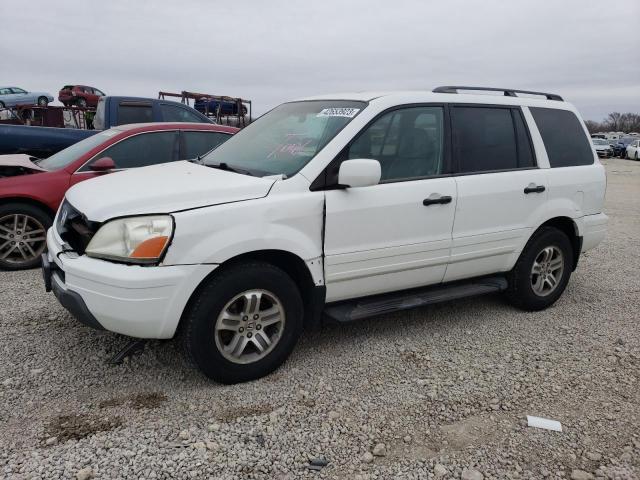 HONDA PILOT EXL 2003 with VIN 2HKYF18583H542624 - Photo from auction