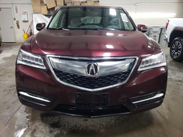 Photo 5 from auction – 2016 ACURA MDX TECHNO with VIN 5FRYD4H47GB027972