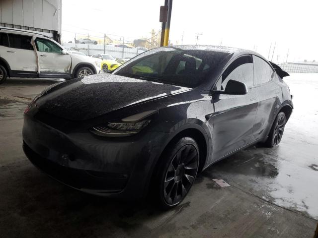 TESLA MODEL Y 2022 with VIN 7SAYGDEE6NF349038 - Photo from auction