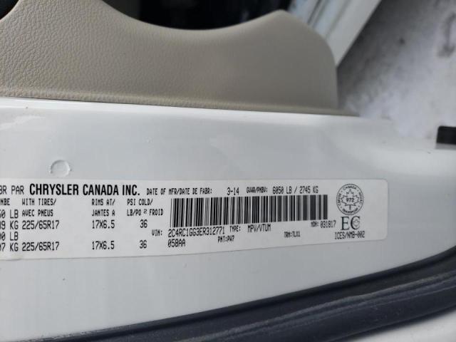 Photo 14 from auction – 2014 CHRYSLER TOWN & COU with VIN 2C4RC1GG3ER312771
