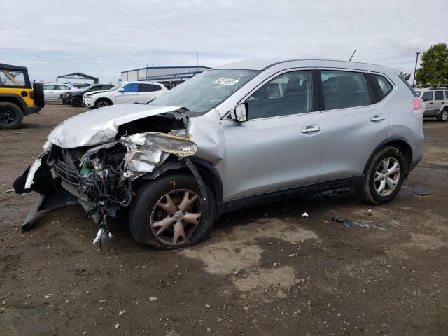 NISSAN ROGUE S 2015 with VIN KNMAT2MT1FP553719 - Photo from auction