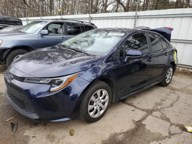 TOYOTA COROLLA LE 2022 with VIN 5YFEPMAE9NP379077 - Photo from auction