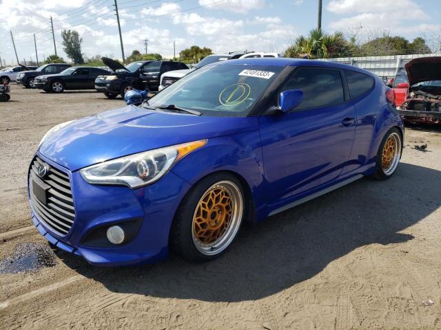 HYUNDAI VELOSTER T 2014 with VIN KMHTC6AE6EU204069 - Photo from auction