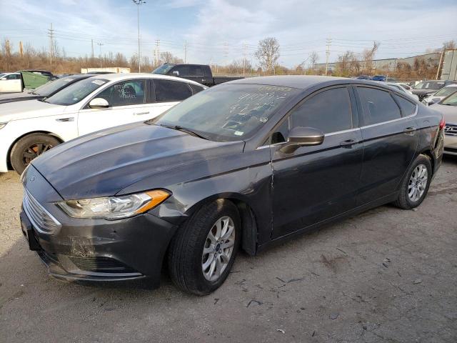 FORD FUSION S 2017 with VIN 3FA6P0G74HR319654 - Photo from auction