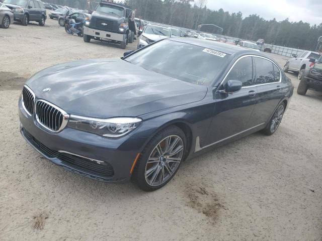 BMW 740 XI 2018 with VIN WBA7E4C59JGV24011 - Photo from auction