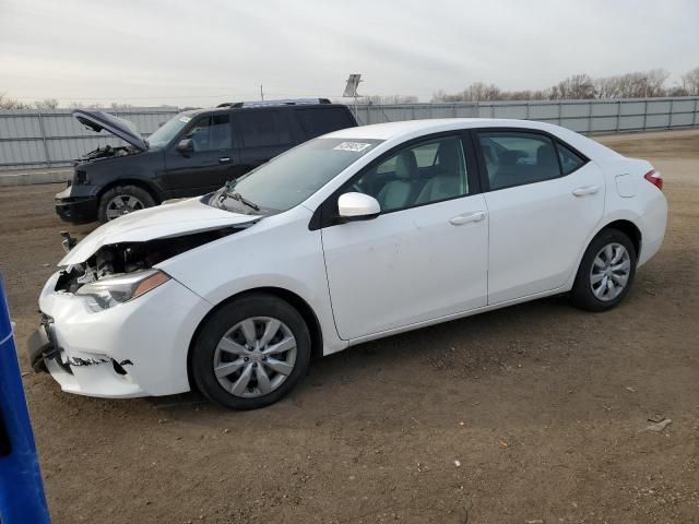 TOYOTA COROLLA L 2016 with VIN 5YFBURHE4GP498012 - Photo from auction