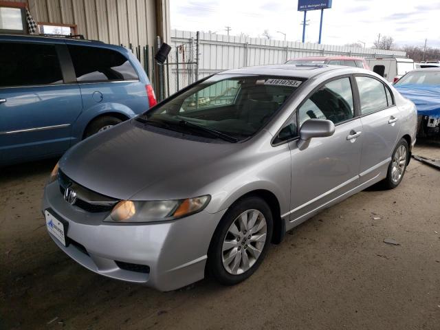 HONDA CIVIC EX 2010 with VIN 19XFA1F82AE005459 - Photo from auction