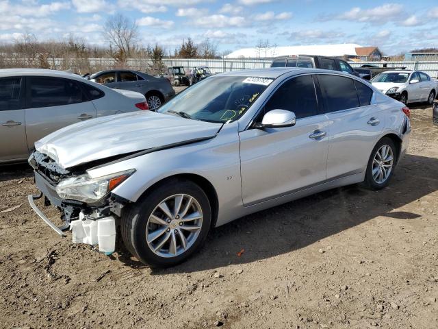 INFINITI Q50 BASE 2015 with VIN JN1BV7AR0FM395396 - Photo from auction