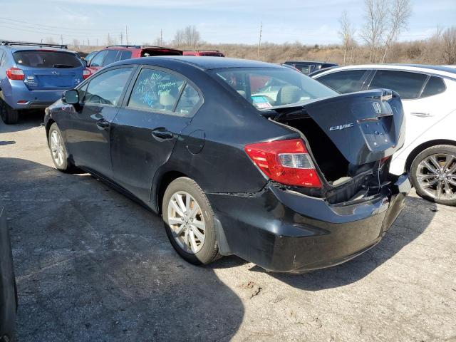 Photo 2 from auction – 2012 HONDA CIVIC EX with VIN 19XFB2F86CE029351