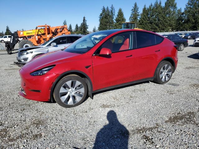 TESLA MODEL Y 2022 with VIN 7SAYGDEE2NF558874 - Photo from auction