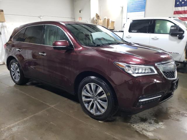Photo 4 from auction – 2016 ACURA MDX TECHNO with VIN 5FRYD4H47GB027972