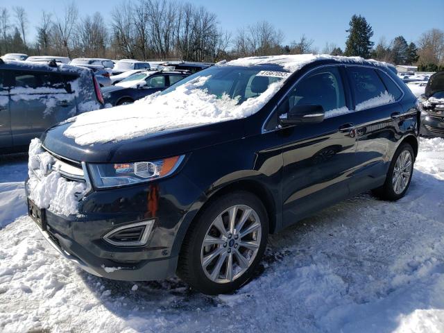 FORD EDGE TITAN 2017 with VIN 2FMPK4K93HBB74937 - Photo from auction