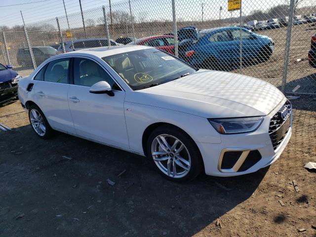 Photo 4 from auction – 2021 AUDI A4 QUATTRO with VIN WAUDAAF47MA054522