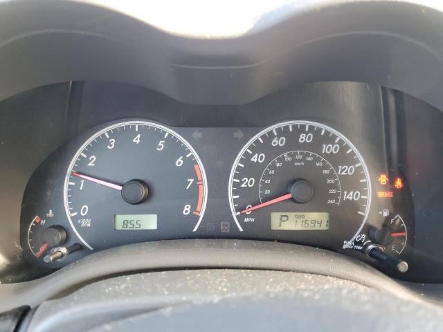 Photo 9 from auction – 2009 TOYOTA COROLLA BA with VIN 2T1BU40E09C153626
