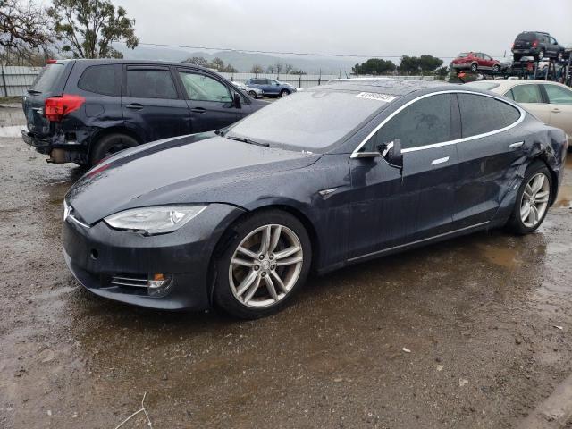 TESLA MODEL S 2015 with VIN 5YJSA1S24FF097868 - Photo from auction