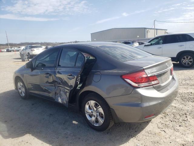 Photo 2 from auction – 2013 HONDA CIVIC LX with VIN 2HGFB2F52DH515636