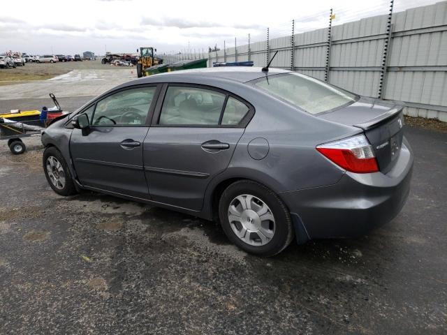Photo 2 from auction – 2012 HONDA CIVIC HYBR with VIN JHMFB4F39CS011146