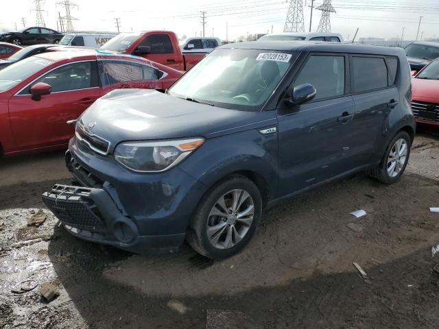 KIA SOUL + 2014 with VIN KNDJP3A59E7020256 - Photo from auction