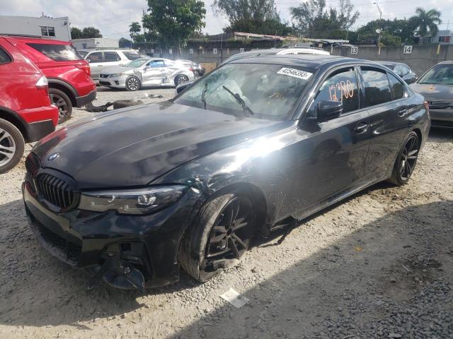 BMW 330I 2022 with VIN 3MW5R1J01N8C62202 - Photo from auction