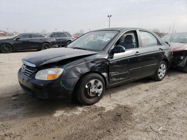 KIA SPECTRA EX 2007 with VIN KNAFE121675454156 - Photo from auction