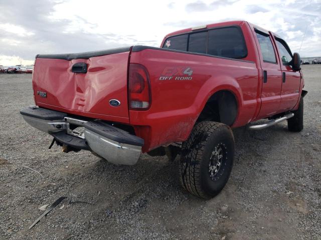 Photo 3 from auction – 2004 FORD F250 with VIN 1FTNW21P84EA16256