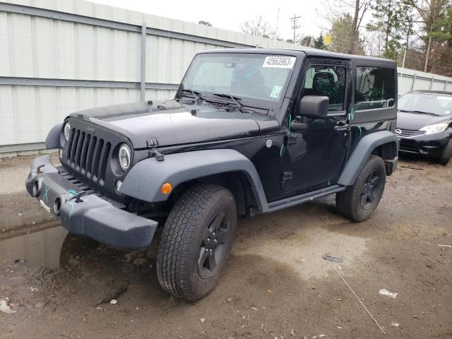 JEEP WRANGLER S 2016 with VIN 1C4AJWAG7GL146503 - Photo from auction