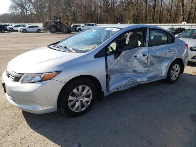 HONDA CIVIC LX 2012 with VIN 19XFB2F53CE311520 - Photo from auction