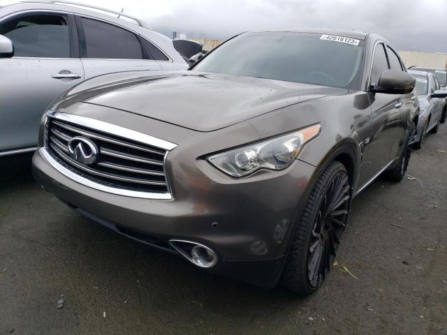 INFINITI QX70 2014 with VIN JN8CS1MU1EM451680 - Photo from auction
