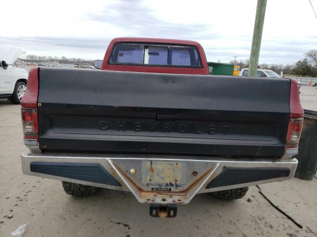 Photo 6 from auction – 1986 CHEVROLET K10 with VIN 1GCEK14H4GF393207