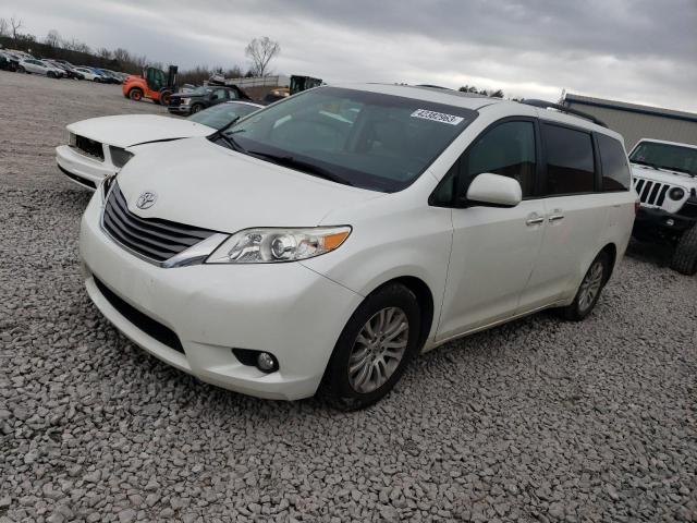 TOYOTA SIENNA XLE 2015 with VIN 5TDYK3DC6FS636933 - Photo from auction