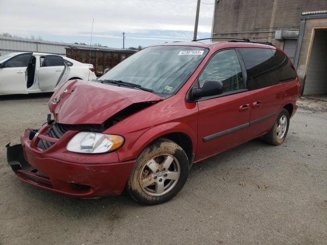 DODGE CARAVAN SX 2007 with VIN 1D4GP45R17B183046 - Photo from auction