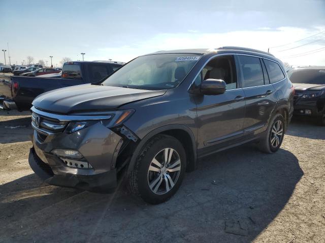 HONDA PILOT EXL 2017 with VIN 5FNYF6H57HB011627 - Photo from auction