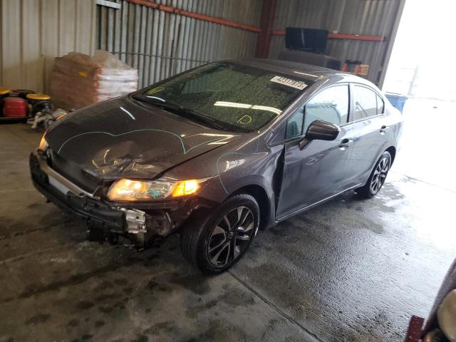 HONDA CIVIC EX 2015 with VIN 2HGFB2F81FH554750 - Photo from auction