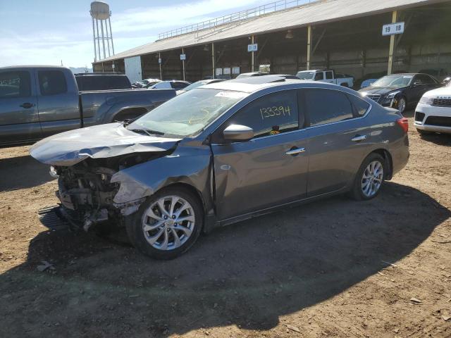 NISSAN SENTRA S 2017 with VIN 3N1AB7AP8HY281973 - Photo from auction