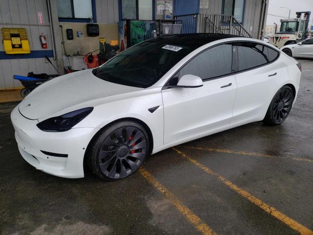 TESLA MODEL 3 2021 with VIN 5YJ3E1EC8MF024299 - Photo from auction