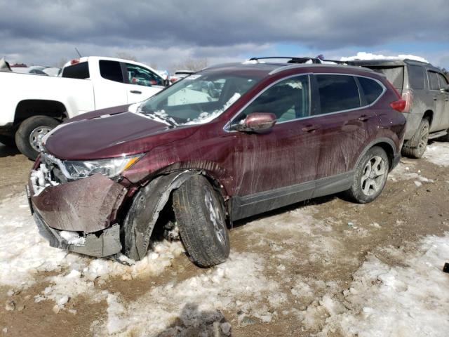 Photo 1 from auction – 2018 HONDA CR-V EX with VIN 7FARW2H5XJE069044