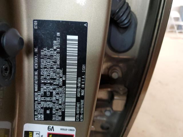 Photo 14 from auction – 2009 TOYOTA VENZA with VIN 4T3ZE11A69U012524