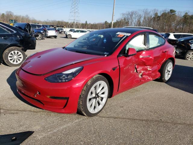 TESLA MODEL 3 2022 with VIN 5YJ3E1EA8NF290759 - Photo from auction