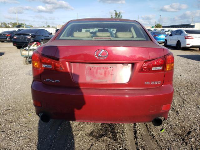Photo 6 from auction – 2006 LEXUS IS 250 with VIN JTHBK262862008141