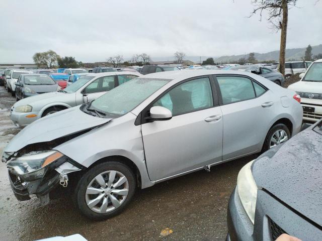 TOYOTA COROLLA L 2015 with VIN 2T1BURHE3FC261736 - Photo from auction