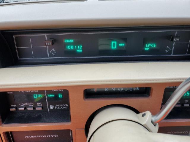 Photo 9 from auction – 1986 CADILLAC DEVILLE BA with VIN 1G6CD698XG4256276